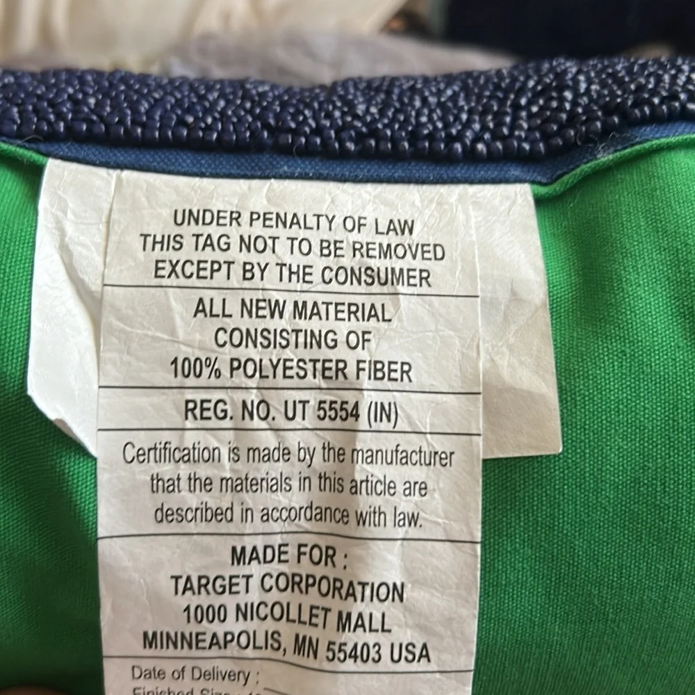 Kate Spade New York x Target Couch Potato Beaded Lumbar Pillow